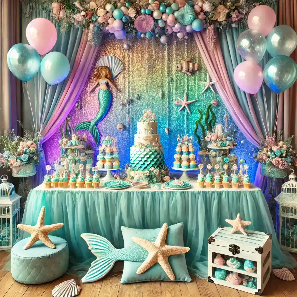 Charming Mermaid Birthday Party