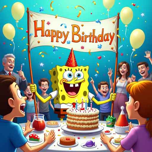 SpongeBob Birthday Party