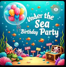 Under the Sea Birthday Party