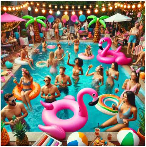 Pool Party Decorations